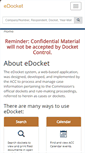 Mobile Screenshot of edocket.azcc.gov
